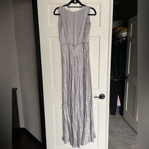 BHLDN Bridesmaid Dress, Size Small, Silver